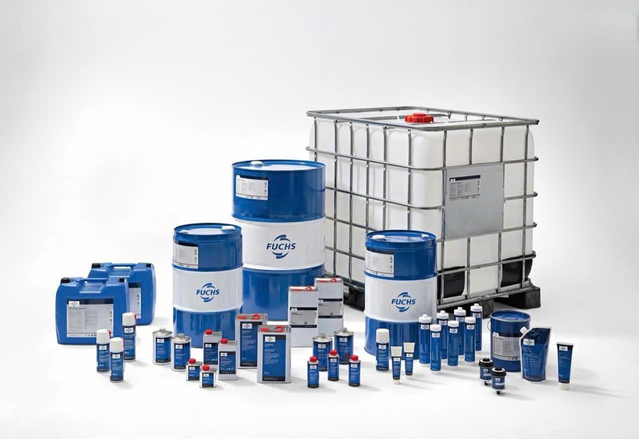 Dòng sản phẩm FUCHS: IBC, phuy, can, chai, tuýp